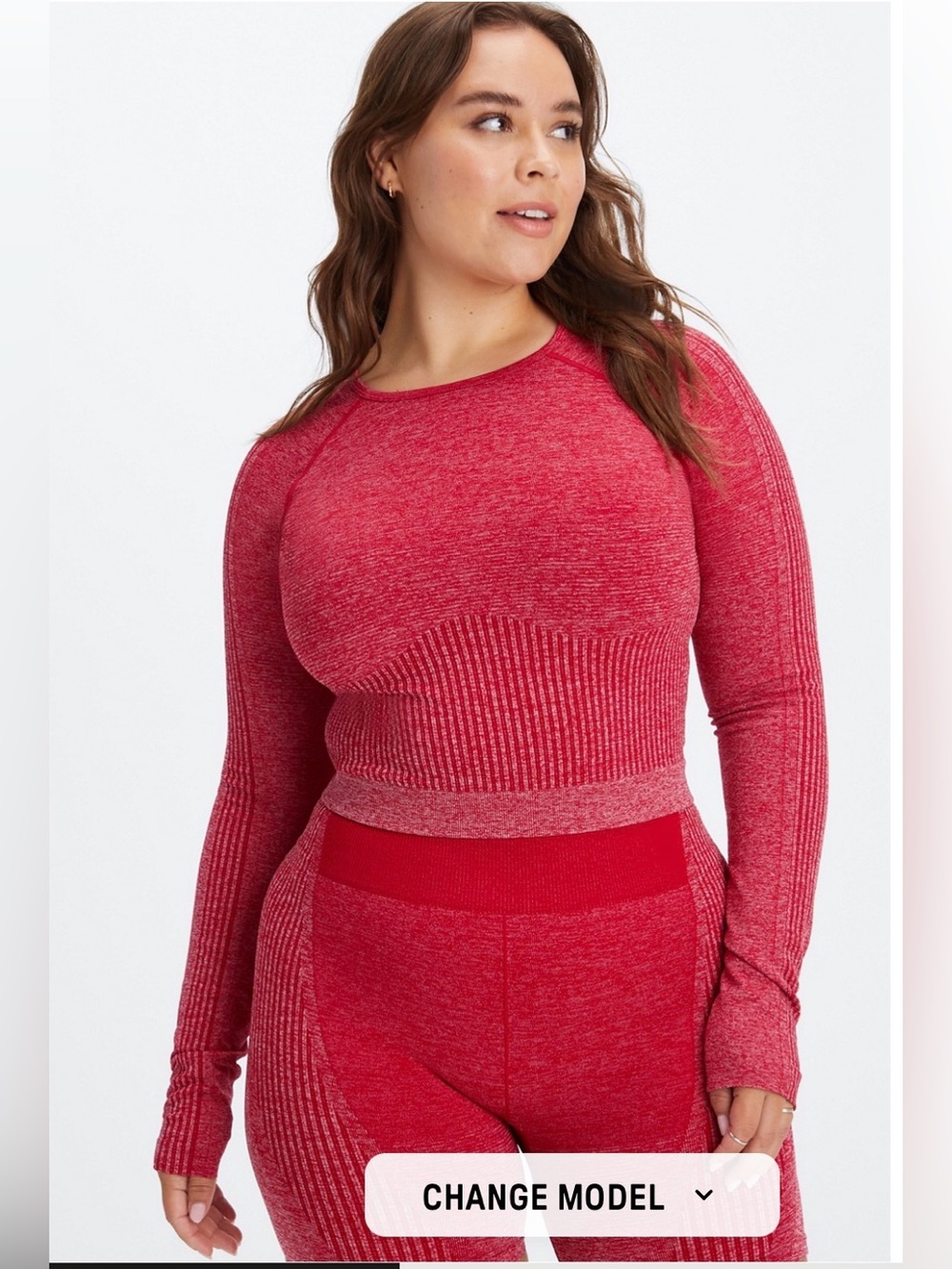 Fabletics Ombre Seamless Long-Sleeve Top